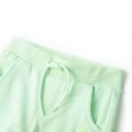 Pantaloni de trening pentru copii, verde aprins, 140
