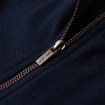 Hanorac pentru copii cu fermoar, bleumarin, 104