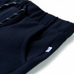 Pantaloni scurți pentru copii cu șnur, bleumarin, 92