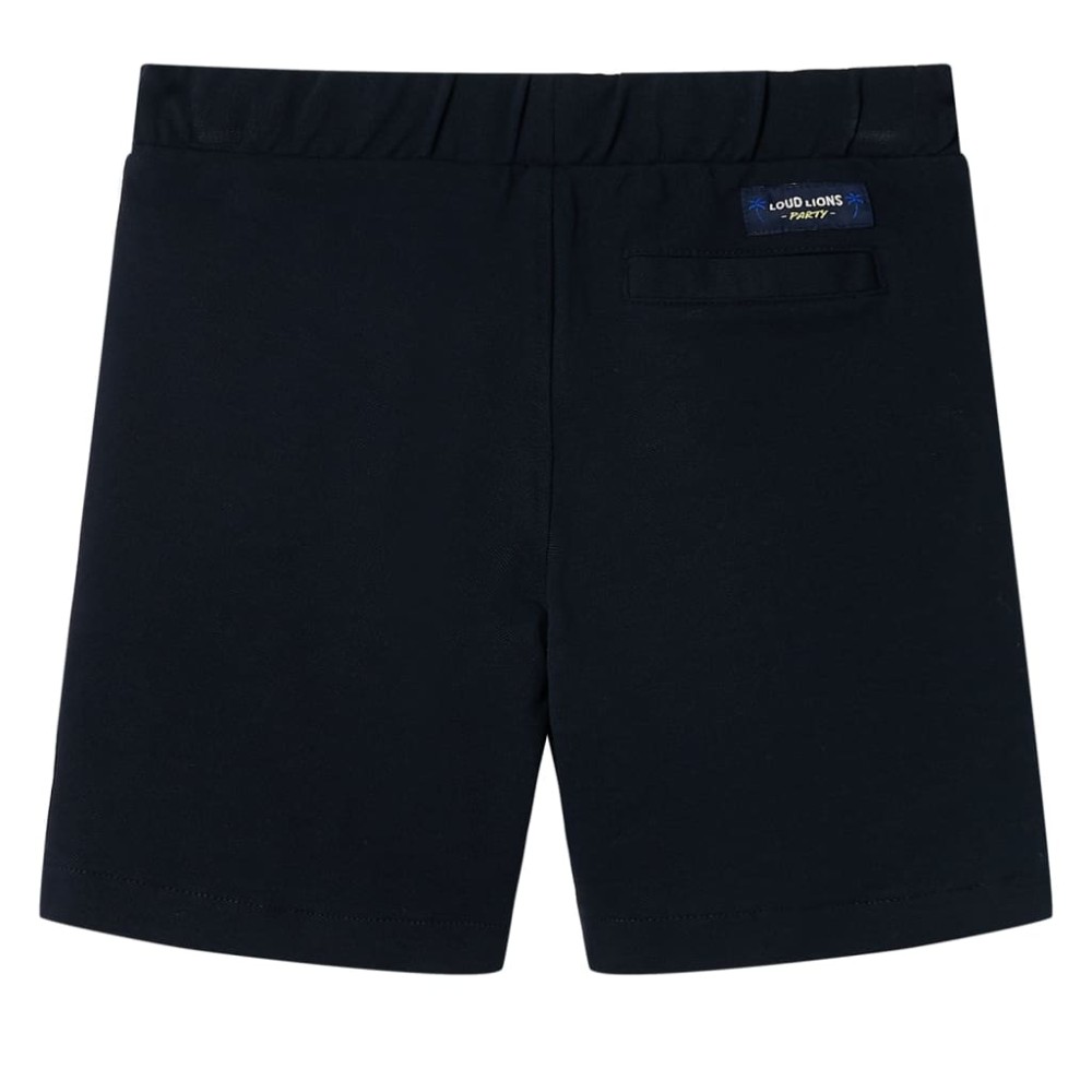 Pantaloni scurți pentru copii cu șnur, bleumarin, 104