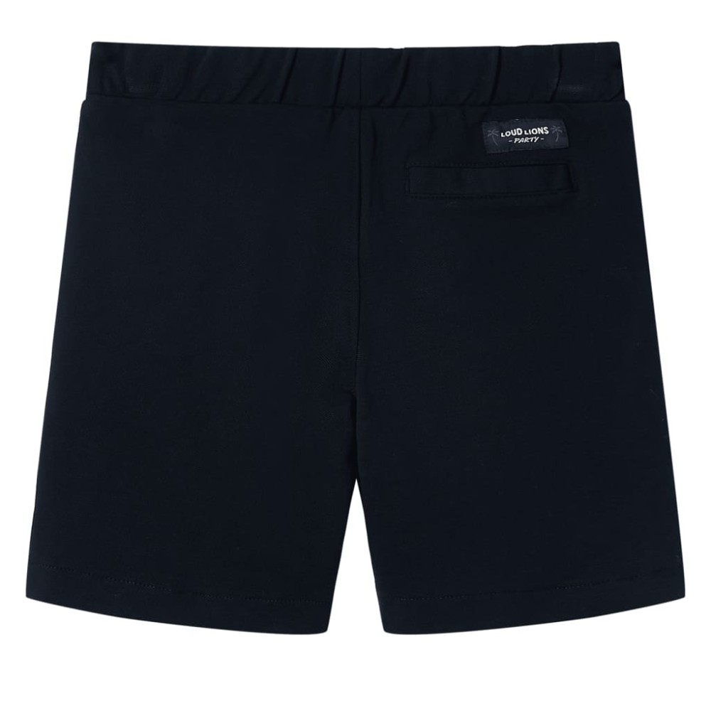 Pantaloni scurți pentru copii cu șnur, bleumarin, 116