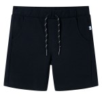Pantaloni scurți pentru copii cu șnur, bleumarin, 116