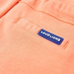 Pantaloni scurți pentru copii cu șnur, portocaliu neon, 128