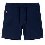 Pantaloni scurți pentru copii, bleumarin, 92