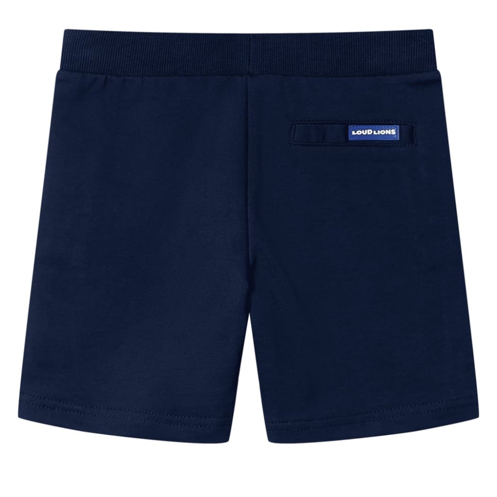 Pantaloni scurți pentru copii, bleumarin, 128