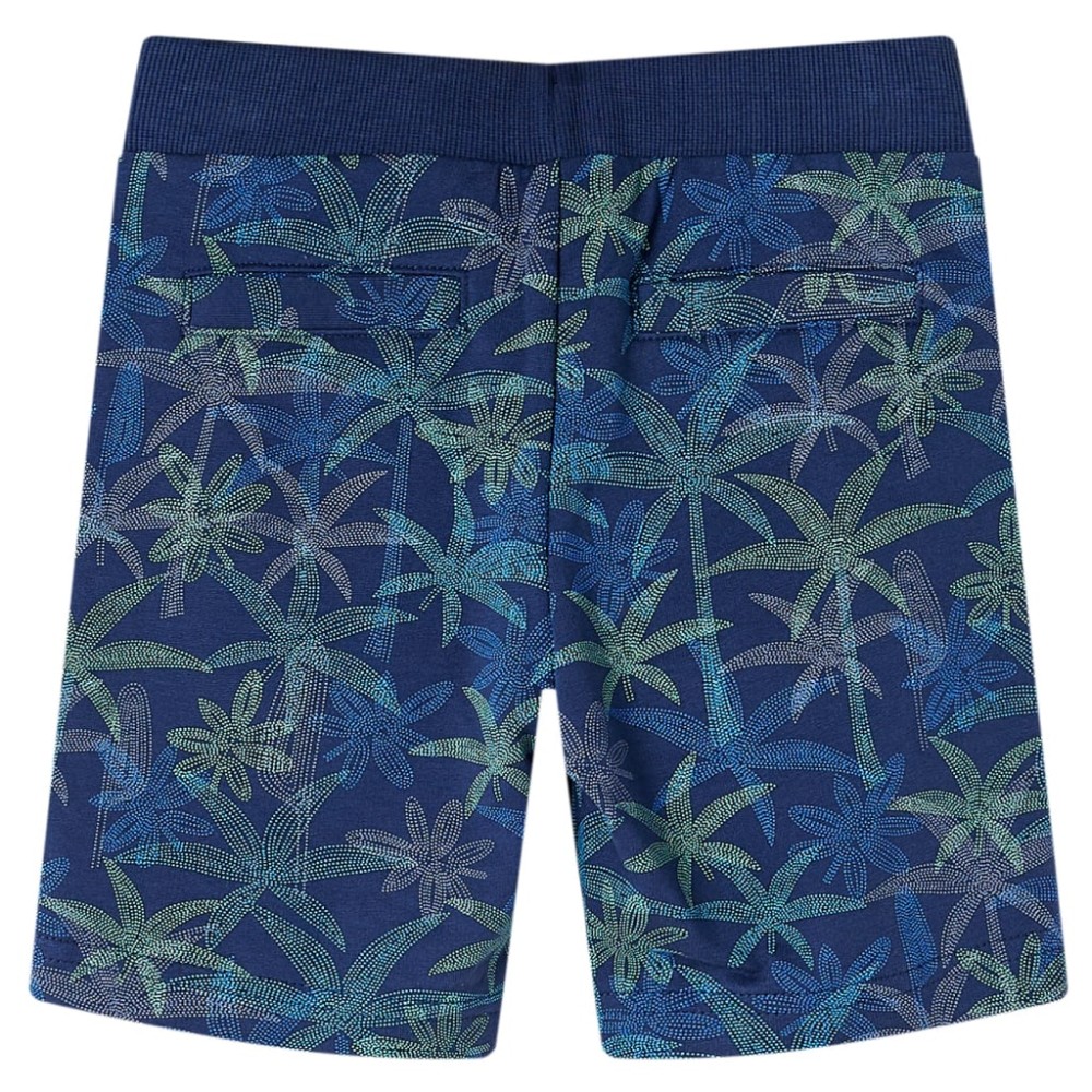 Pantaloni scurți pentru copii cu șnur, bleumarin, 128