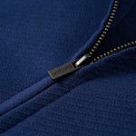 Hanorac pentru copii cu fermoar, bleumarin, 92