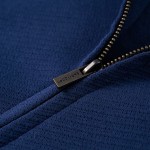 Hanorac pentru copii cu fermoar, bleumarin, 116