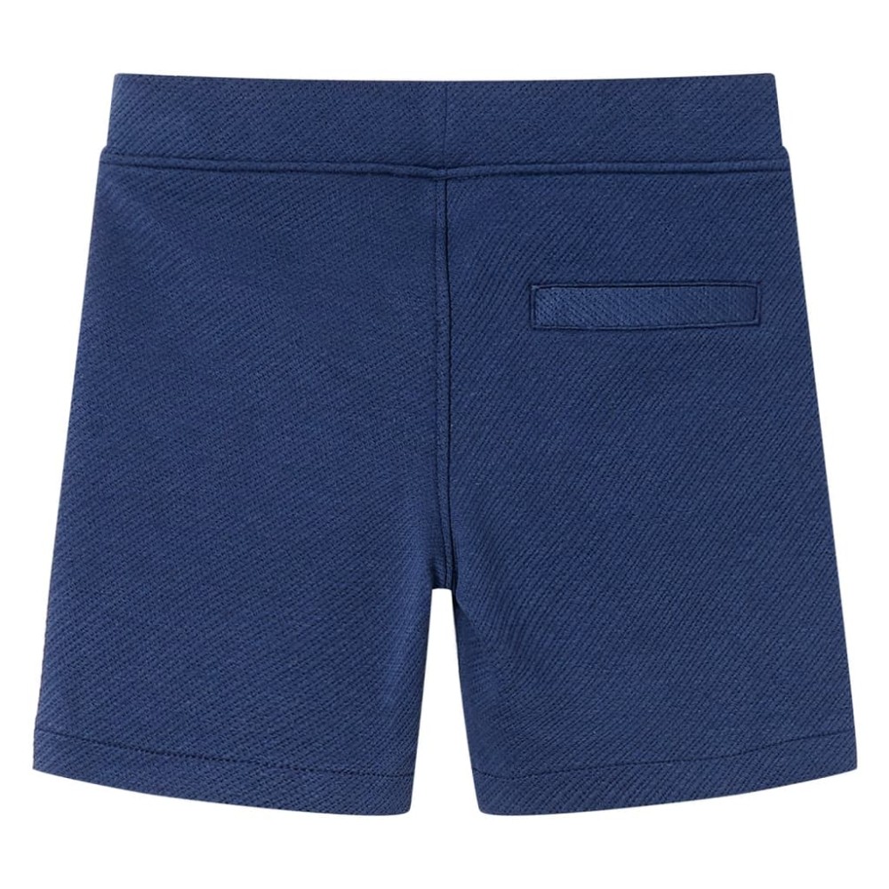 Pantaloni scurți pentru copii cu șnur, albastru închis, 104