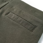 Pantaloni scurți pentru copii cu șnur, kaki închis, 128