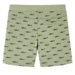 Pantaloni scurți pentru copii cu șnur, kaki deschis, 116