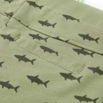 Pantaloni scurți pentru copii cu șnur, kaki deschis, 116
