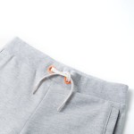 Pantaloni scurți pentru copii cu șnur, gri, 92