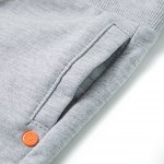 Pantaloni scurți pentru copii cu șnur, gri, 92