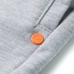 Pantaloni scurți pentru copii cu șnur, gri, 92