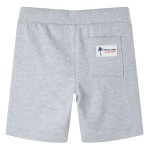 Pantaloni scurți pentru copii cu șnur, gri, 104