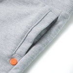 Pantaloni scurți pentru copii cu șnur, gri, 104