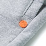 Pantaloni scurți pentru copii cu șnur, gri, 104