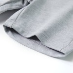 Pantaloni scurți pentru copii cu șnur, gri, 104