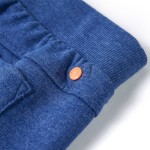 Pantaloni de trening pentru copii, albastru închis, 104 Pantaloni de trening pentru copii, albastru închis, 104