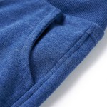 Pantaloni de trening pentru copii, albastru închis, 128 Pantaloni de trening pentru copii, albastru închis, 128