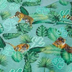 Bluzon pentru copii, verde melanj pal, 116