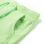 Pantaloni scurți pentru copii, verde fosforescent, 92