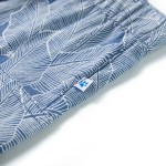 Pantaloni scurți pentru copii cu șnur, albastru închis, 140