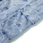 Pantaloni scurți pentru copii cu șnur, albastru închis, 140