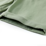 Pantaloni scurți pentru copii cu șnur, kaki deschis, 92