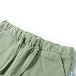Pantaloni scurți pentru copii cu șnur, kaki deschis, 128