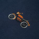 Bluzon pentru copii, bleumarin melanj, 104