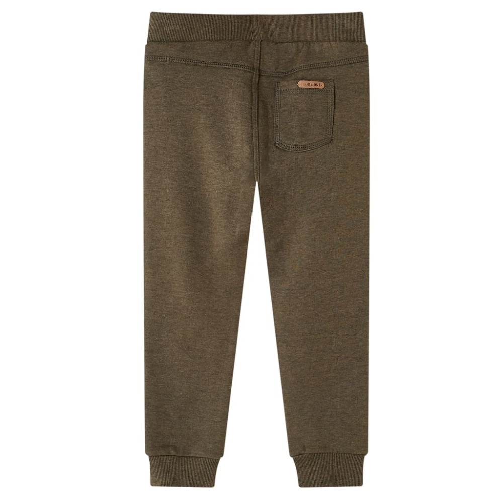 Pantaloni de trening pentru copii, kaki melanj, 92