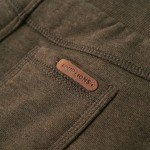 Pantaloni de trening pentru copii, kaki melanj, 92 Pantaloni de trening pentru copii, kaki melanj, 92