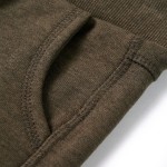 Pantaloni de trening pentru copii, kaki melanj, 128 Pantaloni de trening pentru copii, kaki melanj, 128