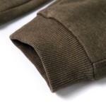 Pantaloni de trening pentru copii, kaki melanj, 128 Pantaloni de trening pentru copii, kaki melanj, 128