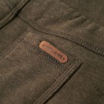 Pantaloni de trening pentru copii, kaki melanj, 128 Pantaloni de trening pentru copii, kaki melanj, 128