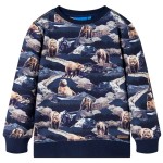 Hanorac pentru copii, bleumarin, 128 Hanorac pentru copii, bleumarin, 128