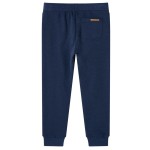 Pantaloni de trening pentru copii, bleumarin melanj, 104 Pantaloni de trening pentru copii, bleumarin melanj, 104