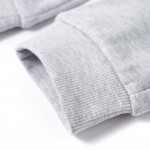 Pantaloni de trening pentru copii, gri melanj, 92 Pantaloni de trening pentru copii, gri melanj, 92