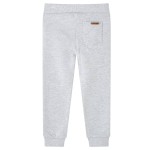 Pantaloni de trening pentru copii, gri melanj, 104 Pantaloni de trening pentru copii, gri melanj, 104