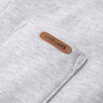 Pantaloni de trening pentru copii, gri melanj, 104 Pantaloni de trening pentru copii, gri melanj, 104