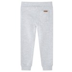 Pantaloni de trening pentru copii, gri melanj, 116 Pantaloni de trening pentru copii, gri melanj, 116