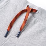 Pantaloni de trening pentru copii, gri melanj, 140 Pantaloni de trening pentru copii, gri melanj, 140