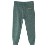 Pantaloni de trening pentru copii, verde închis, 92 Pantaloni de trening pentru copii, verde închis, 92