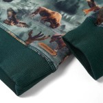 Bluzon pentru copii, verde închis, 92