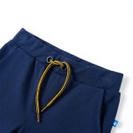 Pantaloni pentru copii cu șnur, bleumarin, 104 Pantaloni pentru copii cu șnur, bleumarin, 104