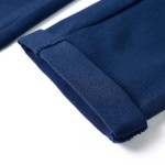 Pantaloni pentru copii cu șnur, bleumarin, 104 Pantaloni pentru copii cu șnur, bleumarin, 104