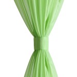 Perdea transparentă, 2 buc., 140 x 175 cm, verde măr Perdea transparentă, 2 buc., 140 x 175 cm, verde măr