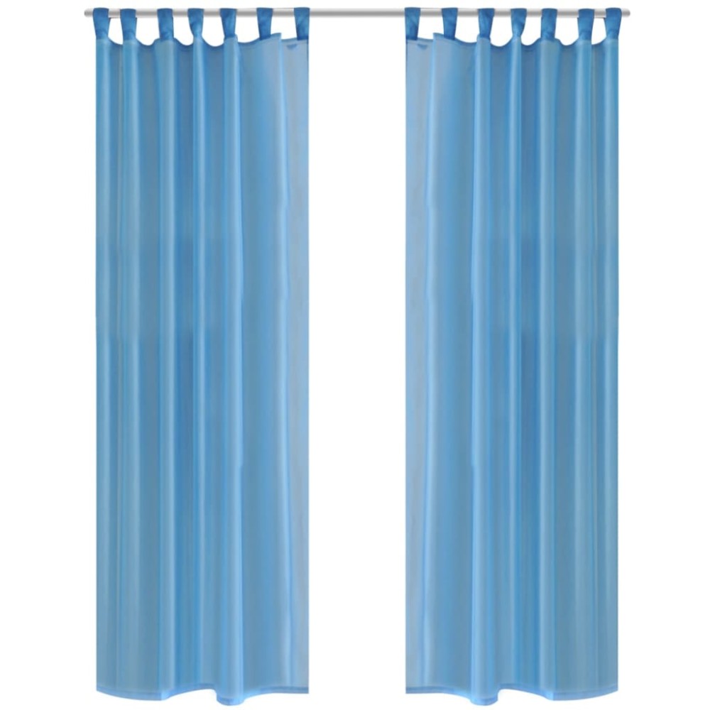 Perdea transparentă, 2 buc., 140 x 245 cm, tucoaz